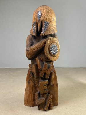 Skulptur af træ