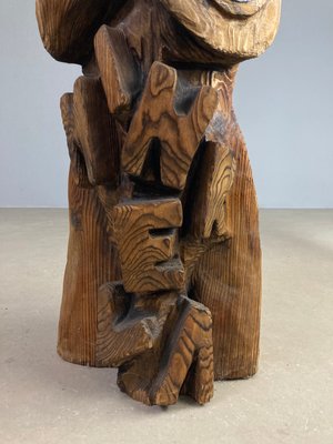 Skulptur af træ
