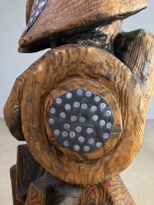 Skulptur af træ