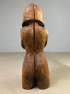 Skulptur af træ