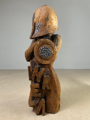 Skulptur af træ