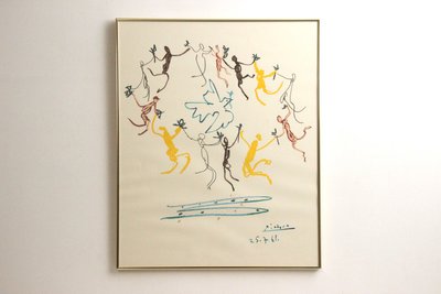Efter Pablo Picasso “La Ronde de la Jeunesse” tryk fra 1961