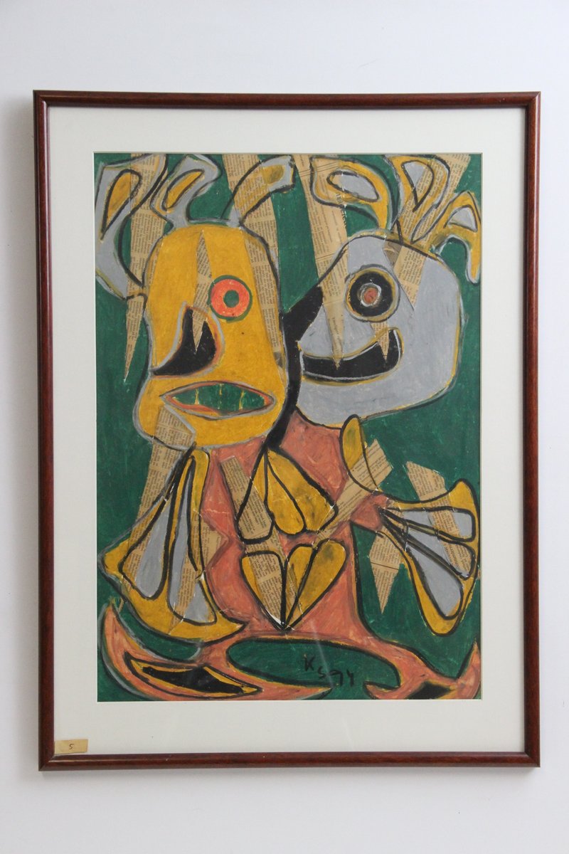 Kåri Svensson mixed media 1994