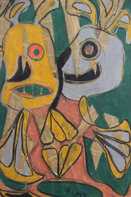Kåri Svensson, Ekspressionistisk mixed media 1994