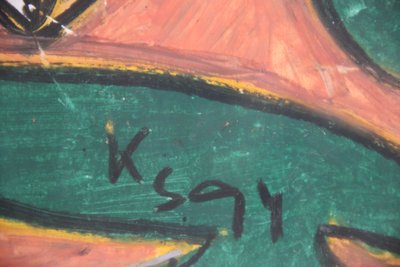 Kåri Svensson, Ekspressionistisk mixed media 1994