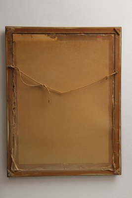 Knud Hougart tegning indrammet.