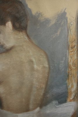 Knud Hougart tegning indrammet.