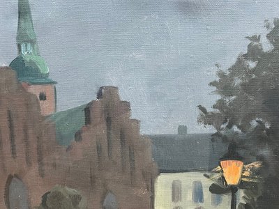 Maleri af Knud Nielsen