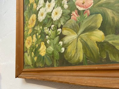 Blomster Maleri K. Würtz Hansen