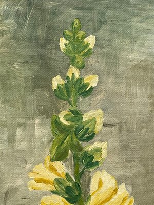 Blomster Maleri K. Würtz Hansen