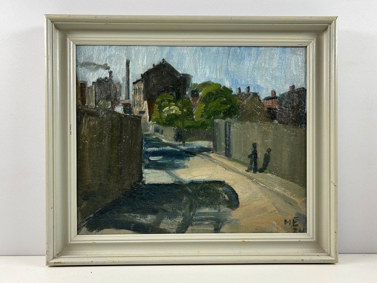 Helge Ernst 1934 Oliemaleri