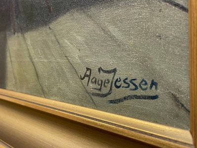 Maleri Åge Jessen