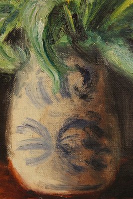 O.V. Borch Stilleben med tulipaner