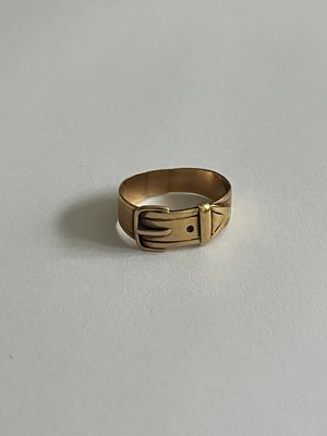 Guldring bælteform