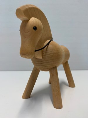 Træfigur, Hest, design Kay Bojesen