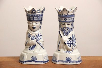 Aluminia “Three Wise Men” lysestager