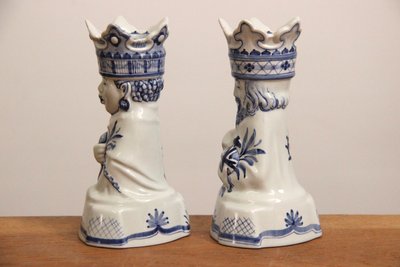Aluminia “Three Wise Men” lysestager