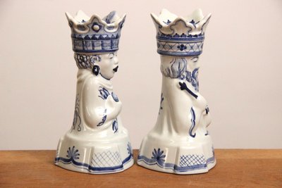 Aluminia “Three Wise Men” lysestager