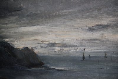 Maleri i gylden ramme