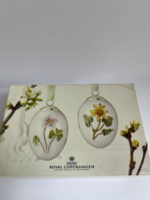 2 royal Copenhagen påskeæg 2013