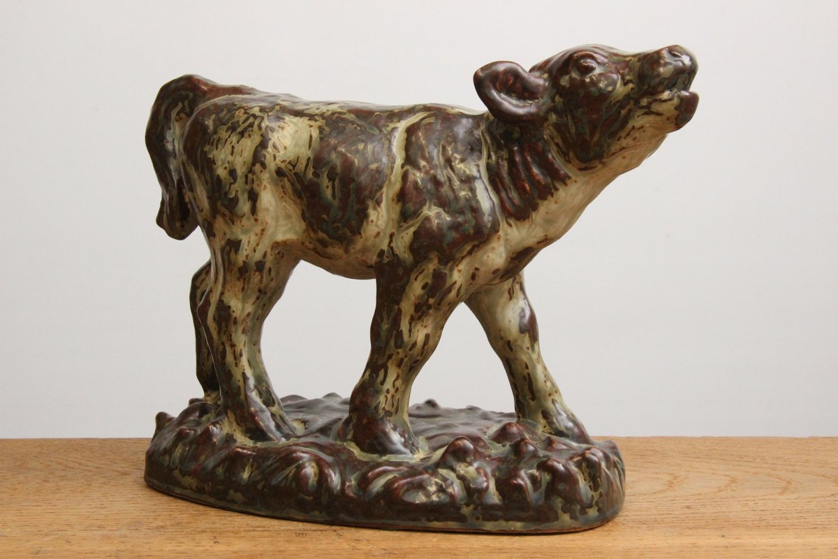Knud Kyhn kalvefigur for Royal Copenhagen