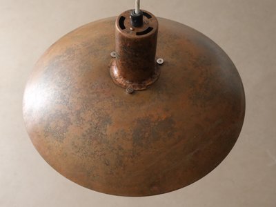 Unik patineret PH lampe