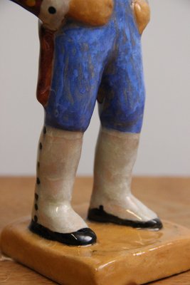 Porcelæn figur af postbud eller soldat – 1946
