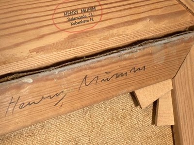 Maleri af Henry Mumm 1894-1981