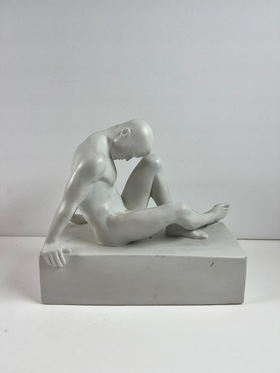 Royal Copenhagen mandlig figur