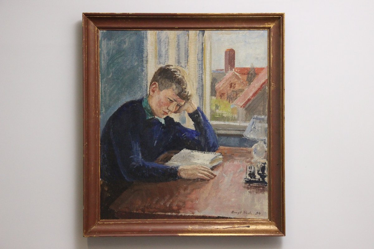 Bengt Koch portrætmaleri 1954