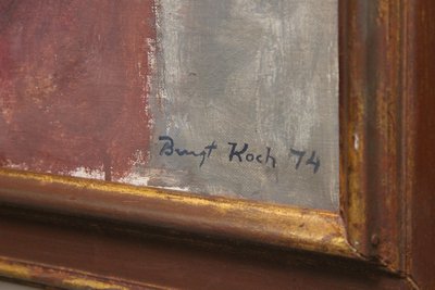 Bengt Koch kvindeligt portræt 1954
