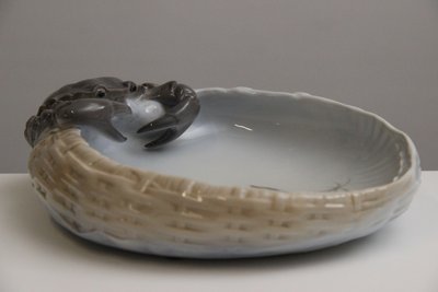 Royal Copenhagen Art Nouveau krabbeskål nr 2465