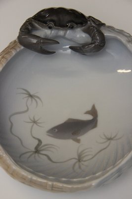 Royal Copenhagen Art Nouveau krabbeskål nr 2465