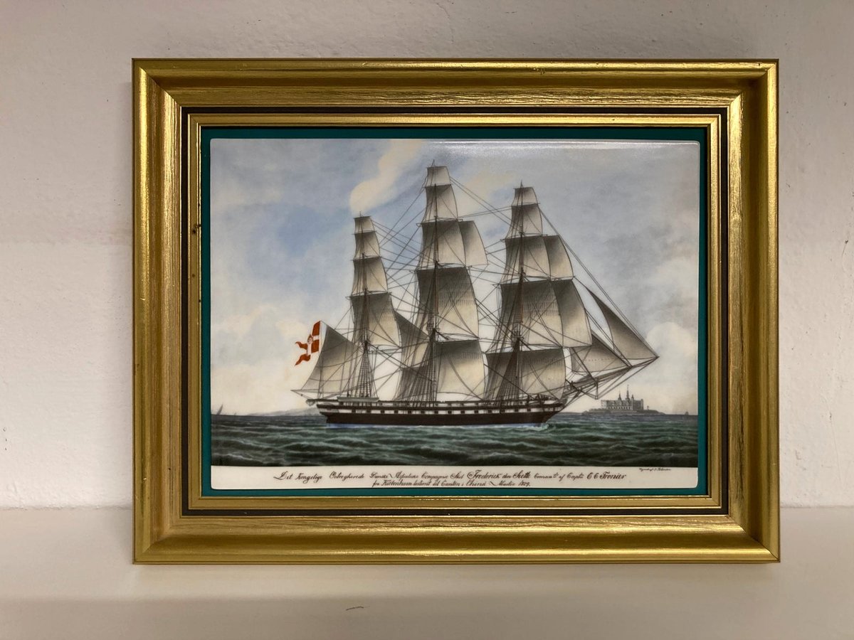 Bing & Grøndahl porcelænsmaleri