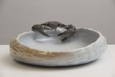 Royal Copenhagen Art Nouveau krabbeskål nr 2465