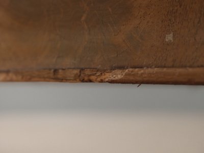 Antik sofa med brokade betræk