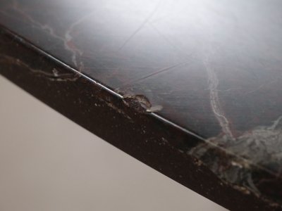 Rundt Marmor spisebord