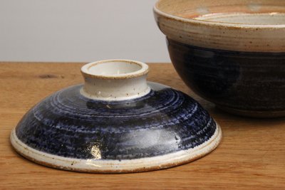 Ulla Hjorth for L. Hjorth, Bornholm skål med låg bonbonier