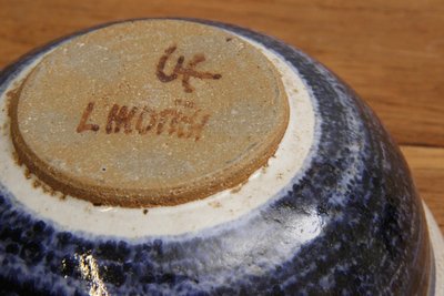 Ulla Hjorth for L. Hjorth, Bornholm skål med låg bonbonier