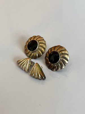 2 par vintage sølv øreringe