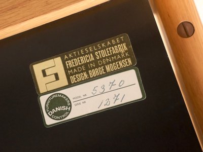 Børge Mogensen Bakkebord i eg