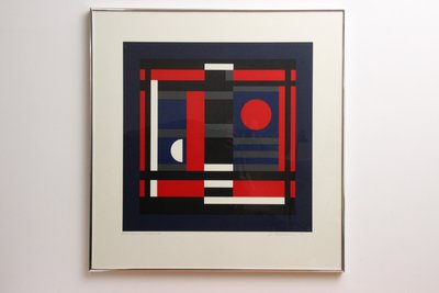 Jette Thyssen “Space Solar III” serigrafi tryk