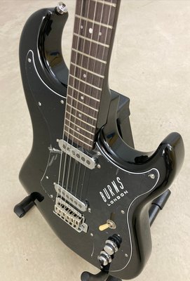 Burns London SSJ Electric Guitar Black