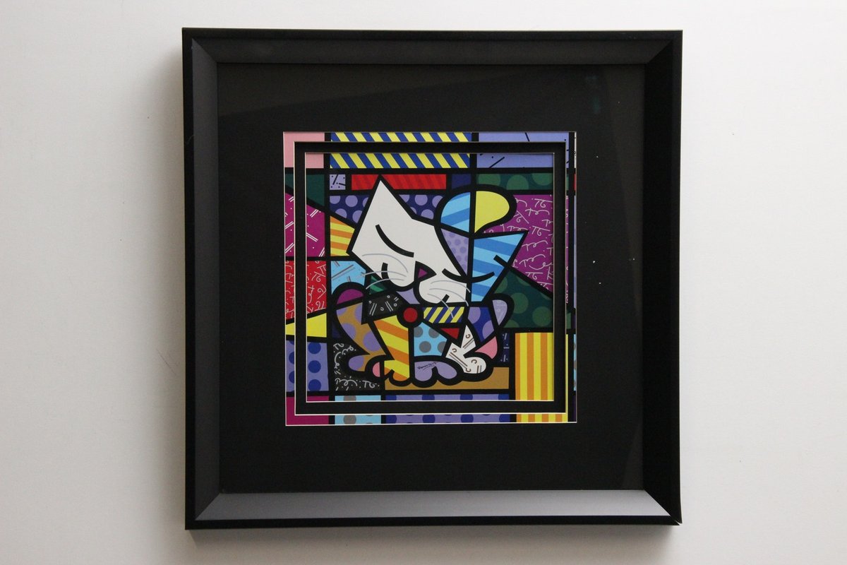 Romero Britto 3D pop art