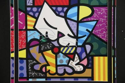 Romero Britto 3D pop art