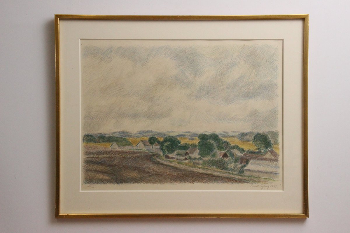 Ernst Syberg litografi
