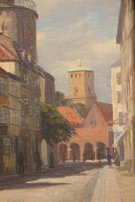 Frederik Wilhelm Svendsen maleri af Landemærket København