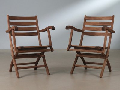 3 stk. Mandalay “Dian” Foldestol i Teak