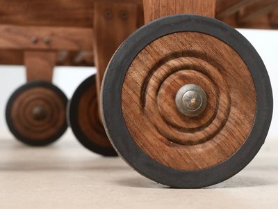 3 stk. Mandalay “Dian” Foldestol i Teak
