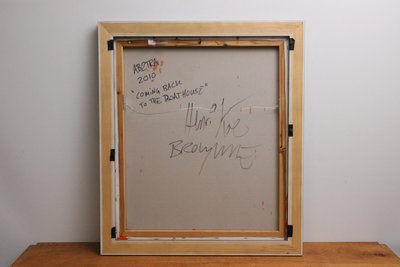Henri Koé abstrakt maleri